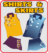Netball Shirts & Skirts